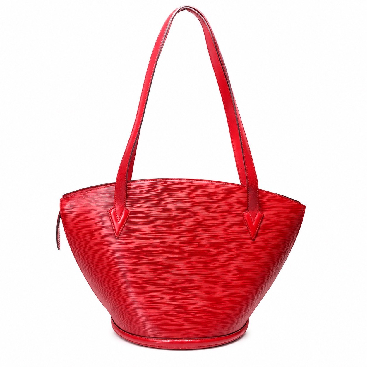 【ブランド品買取】長野市のお客様よりルイ・ヴィトン(LOUIS VUITTON) サンジャックGM レッドを査定|ブランドショップサンクス須坂店